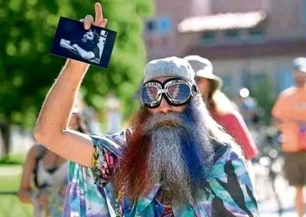 A Deadhead enjoying the concert experience